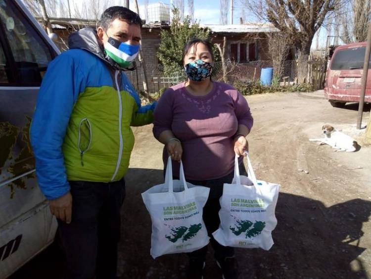 Nuevo fin de semana de entrega de módulos alimentarios