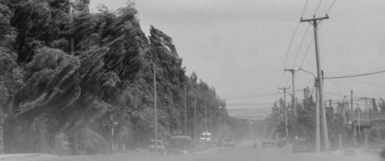 Precaución ante pronóstico fuertes ráfagas de viento en la región
